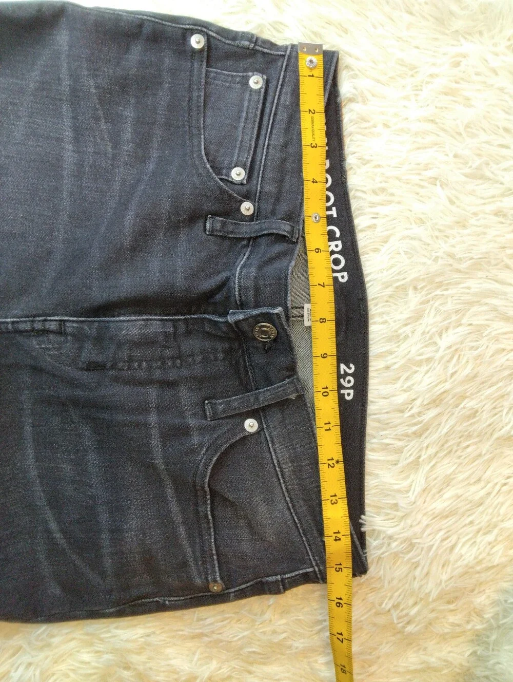 New J. Crew Demi Boot Crop Raw Hem Jeans Size 29P